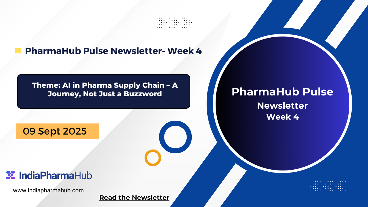 Theme: AI in Pharma Supply Chain – A Journey, Not Just a Buzzword